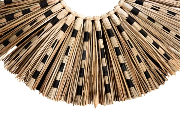 Adorno de Palha e Macrame sem espelho - 70cm - Imagem 2