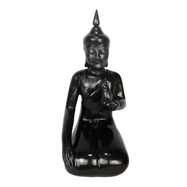 BUDA AJOELHADO PRETO - 36cm