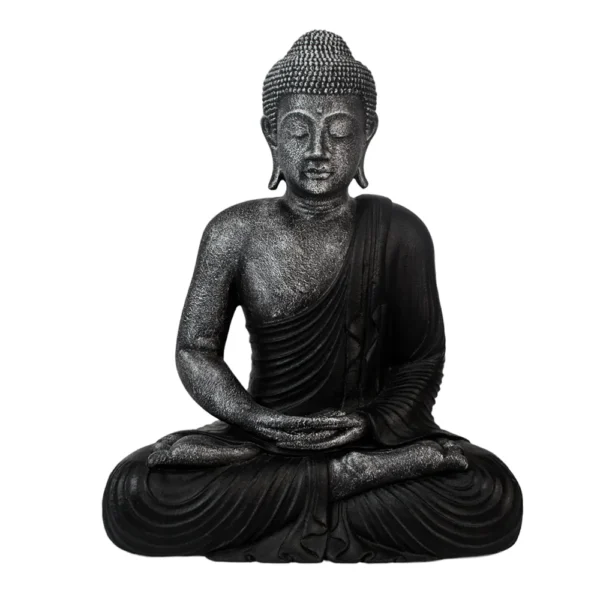 BUDA DHYANA MUDRA PRETO - 58cm