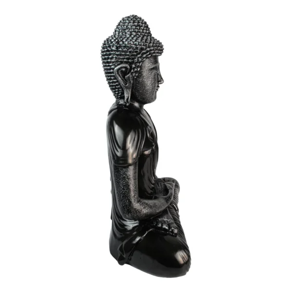 BUDA DHYANA MUDRA PRETO - 52cm - Imagem 2