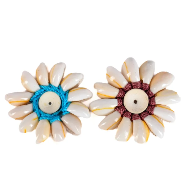 Bóton Flor de Búzios (4cm)