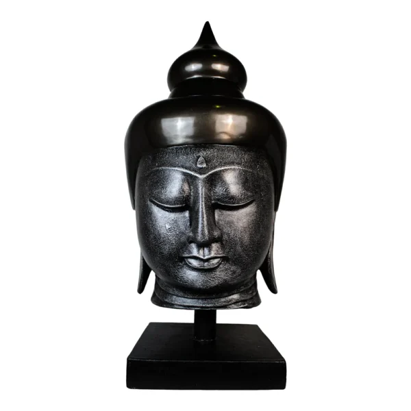 CABEÇA DE BUDA PRETA - 93cm