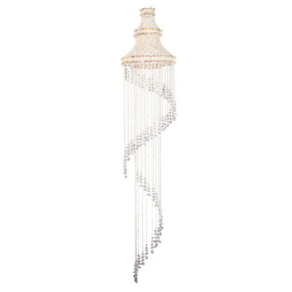 Chandelier - Luminária de Conchas Cebu Beauty - 2.2m