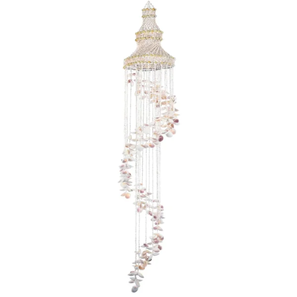 Chandelier - Luminária de Conchas Cockles - 1.8m
