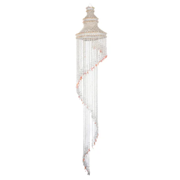 Chandelier - Luminária de Conchas Nassa e Red Lips - 2.2m