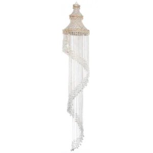Chandelier - Luminária de Conchas White Moon - 2.2m