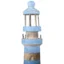 Farol de Madeira Azul Bebê - 40cm