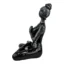 Lady Yoga Preta - 23x17cm