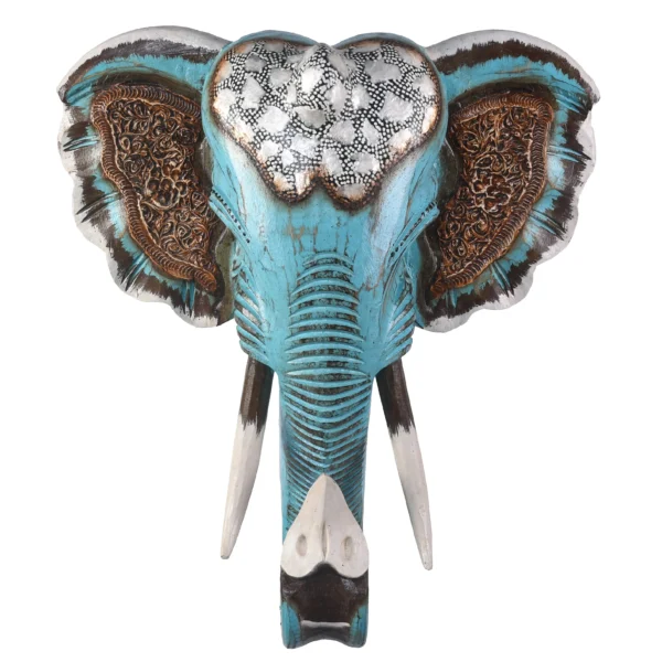Máscara Elefante Azul - 40cm