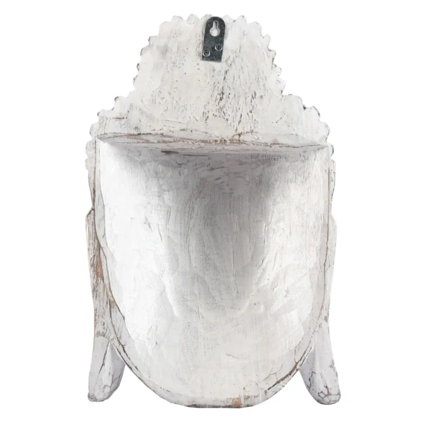 Máscara de Buda Branca - 40cm - Imagem 3