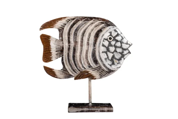 Trio de Peixe Zebra Marrom - Imagem 2