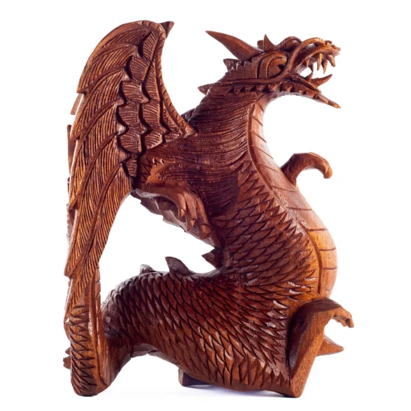 Dragão de Madeira  - 50cm - Imagem 2