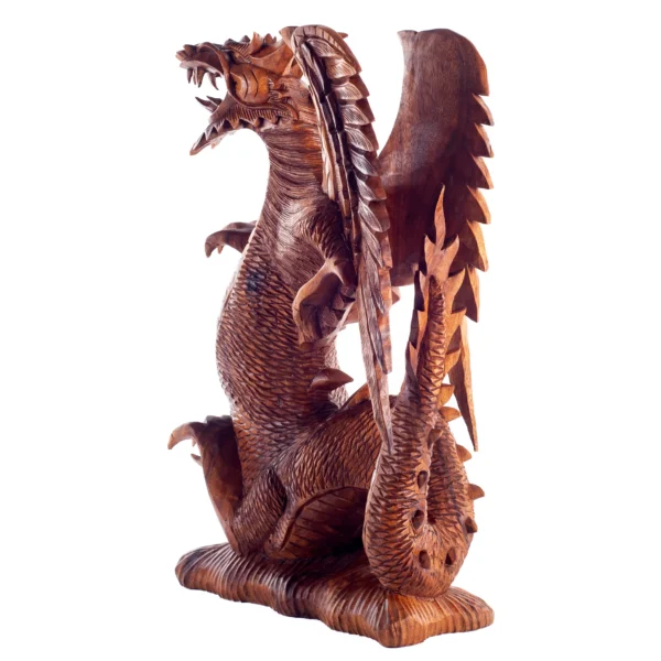 Dragão de Madeira  - 50cm - Imagem 6