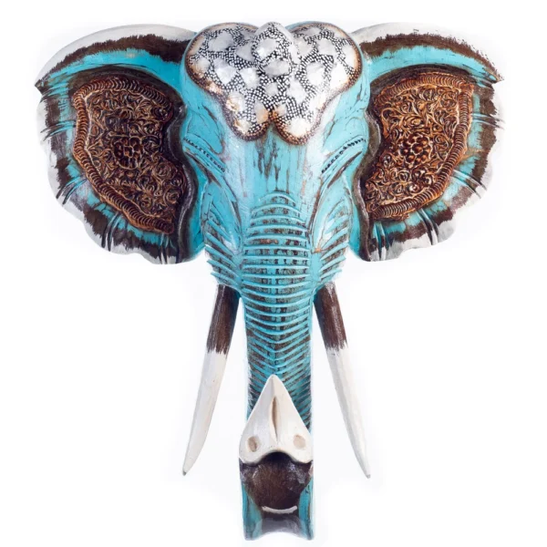 Máscara Elefante Azul - 50cm