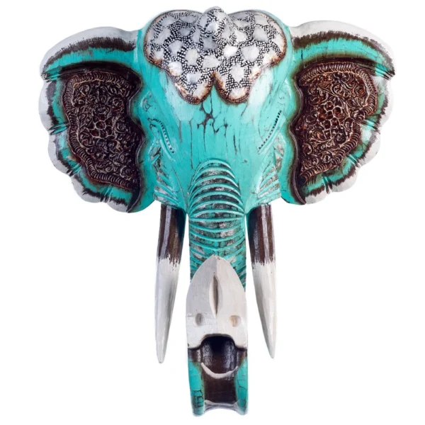 Máscara Elefante Verde - 50cm