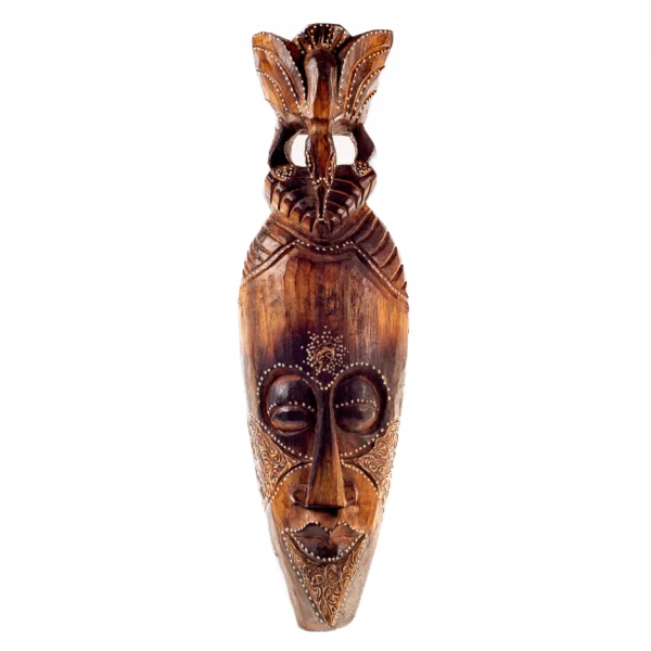Máscara de Madeira  Africana - 50cm