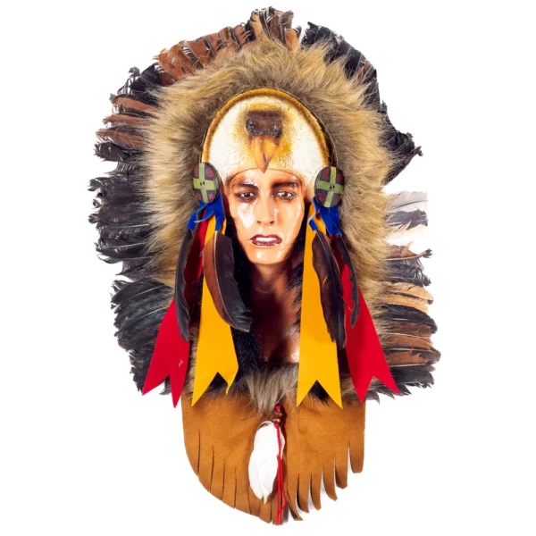 Mascara Índia Águia - 52x37cm