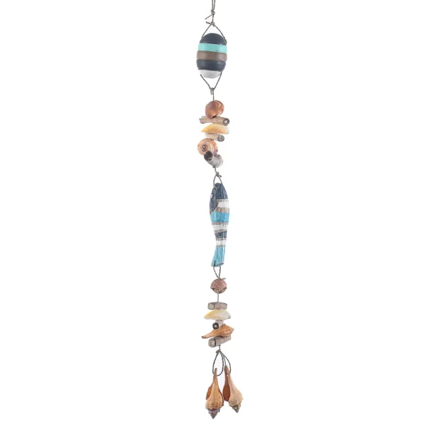 Mobile Peixe e Bóia Verde - 80cm