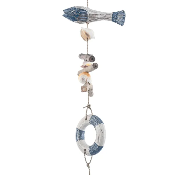Mobile Peixe e Boia com Buraco Azul - 80cm - Imagem 2