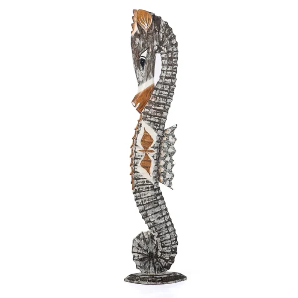 Trio de Cavalo Marinho Marrom - 100x80x60cm - Imagem 2
