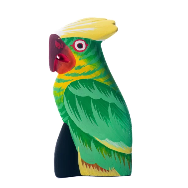 Passarinho - Calopsita Verde - 10cm
