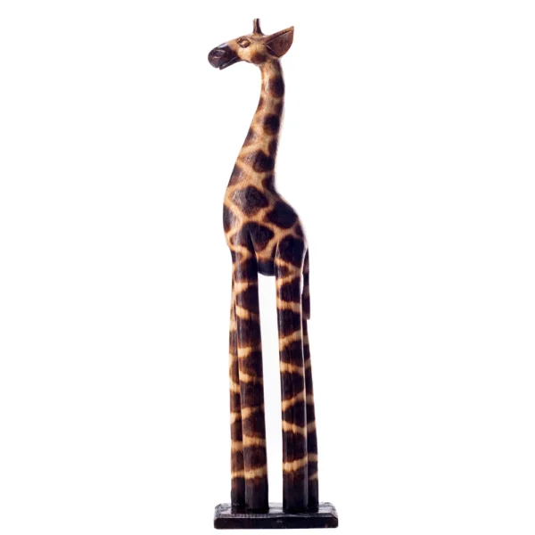 Girafa Marrom e Amarelo - 60cm