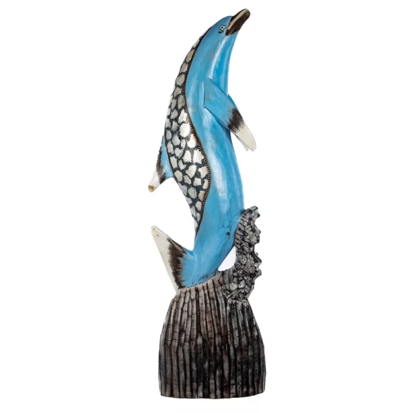 CONTR24 - Golfinho Azul com Madrepérola - 100cm - Imagem 2