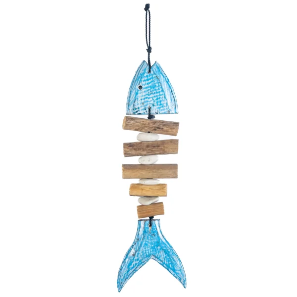 CONTR24 - Peixe Esqueleto Azul - 30cm