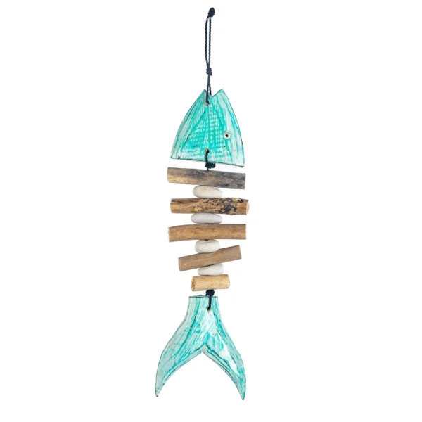 CONTR24 - Peixe Esqueleto Verde - 30cm