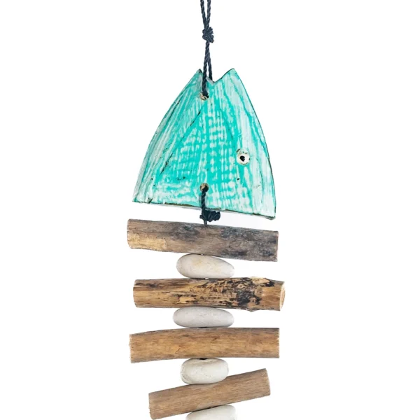 CONTR24 - Peixe Esqueleto Verde - 30cm - Imagem 2