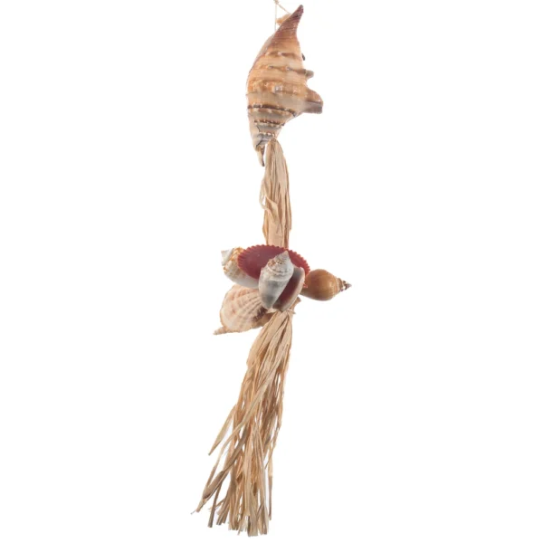 Pendente de Porta (Lambis e Raffia - 56,5cm) - Imagem 2