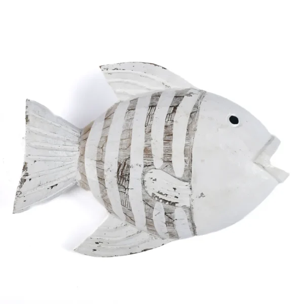 Trio de Peixe Branco - 30x25x20cm - Imagem 2