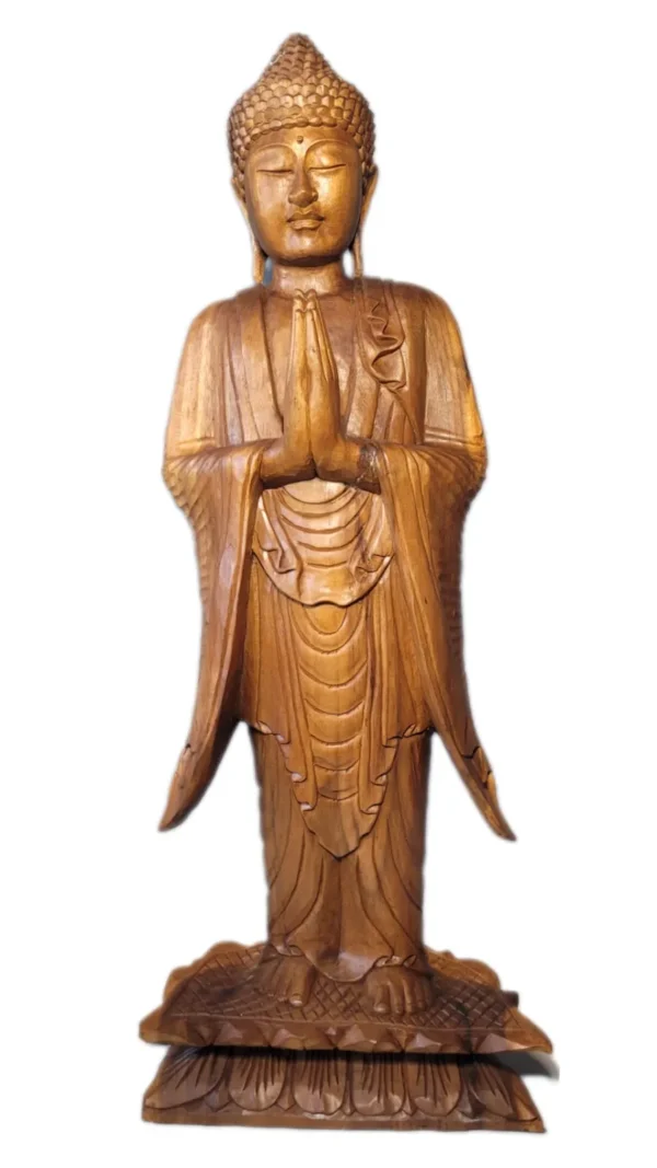 BUDA PRÃNA MUDRA EM PÉ - 100cm