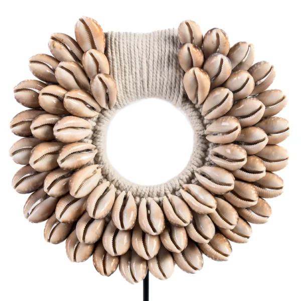 Colar Mandala de Caramujo - Cypraea Eglantina - 23cm - Imagem 2