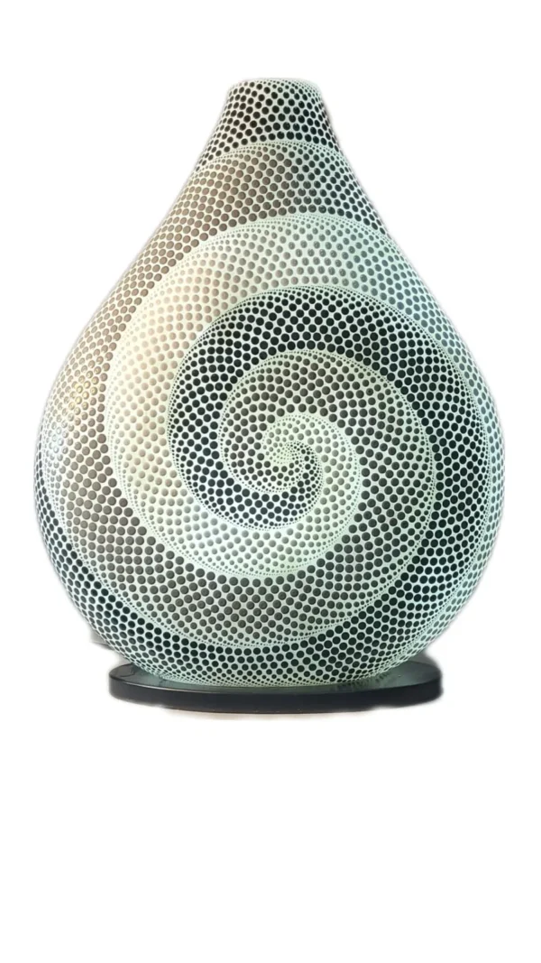 Luminária Spiral Geometria Sagrada - 45cm