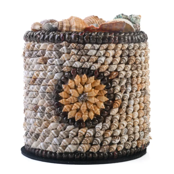 Porta Lenço de Conchas (14x14cm)