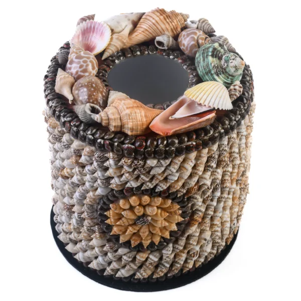 Porta Lenço de Conchas (14x14cm) - Imagem 2