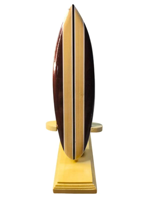 CONTR24 - Prancha de Surf Listra Marrom - 16cm
