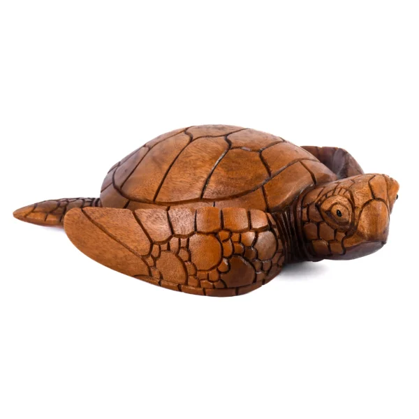 Tartaruga Box de Madeira - 39,5x26,5cm