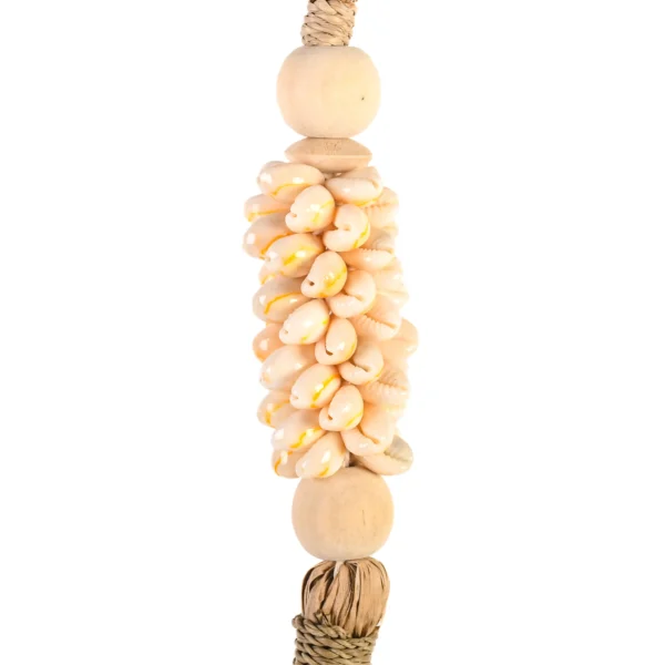Tassel Caramujo Sigay e Palha Natural - 40cm - Imagem 3