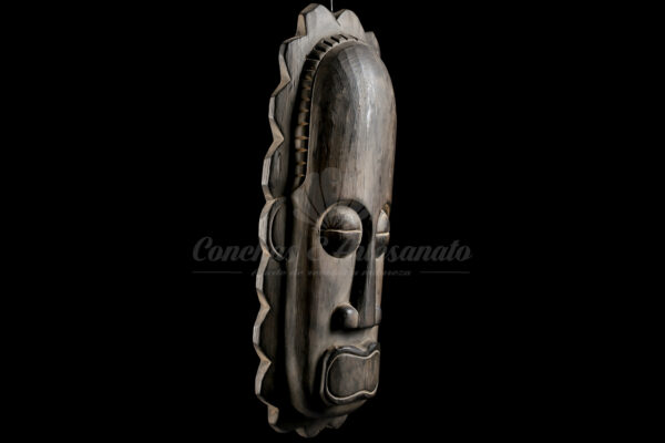 Máscara de Madeira Africana - 40cm - Imagem 3