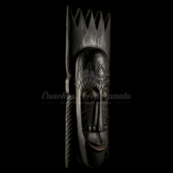 Máscara de Madeira Africana - 50cm - Imagem 3