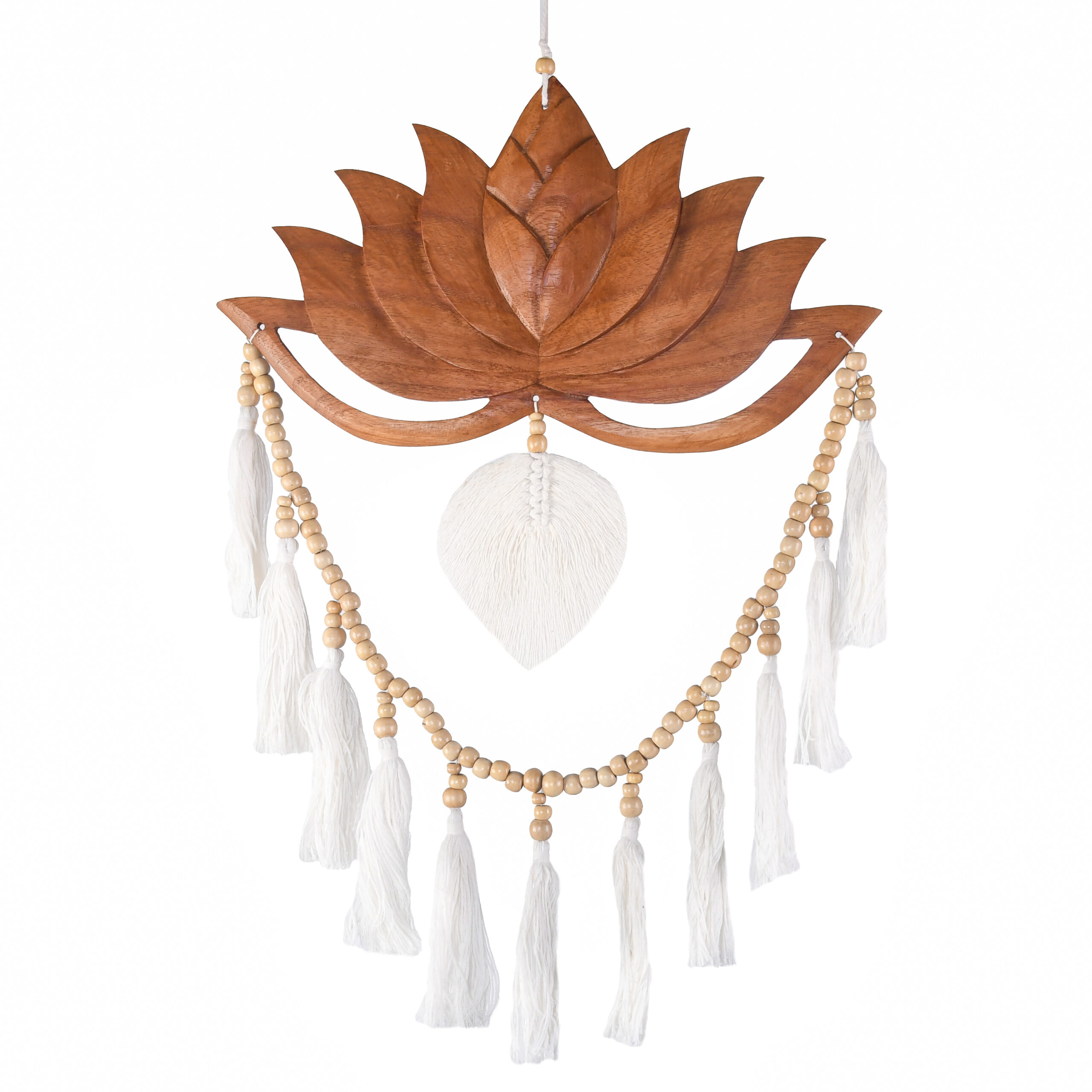 Móbile Filtro dos Sonhos com Flor de Lótus - 65cm