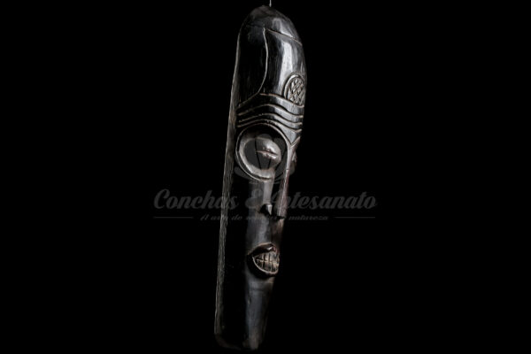 Máscara de Madeira Africana - 50cm - Imagem 2