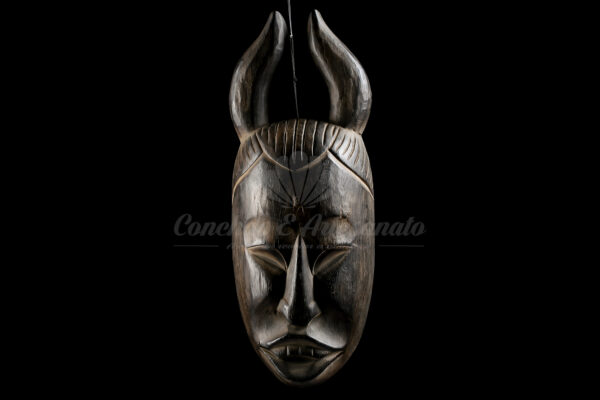 Máscara de Madeira Africana - 40cm - Imagem 3