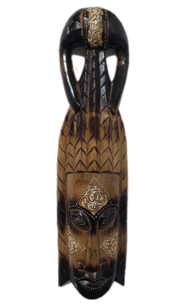 Máscara de Madeira  Africana - 50cm
