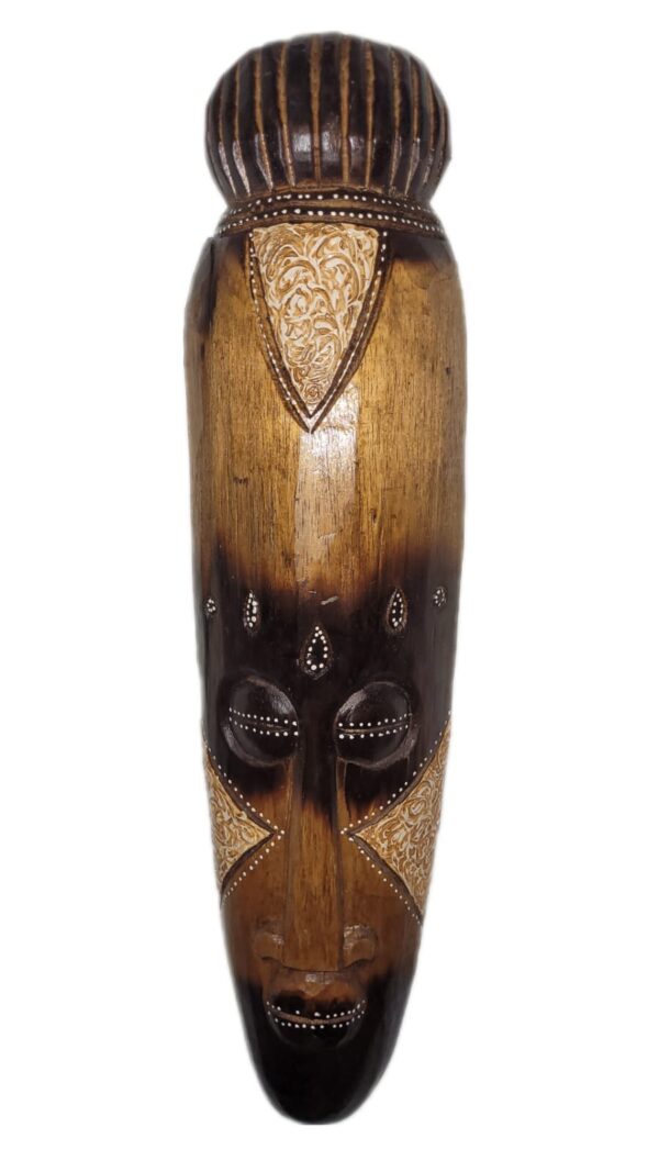 Máscara de Madeira Africana - 50cm