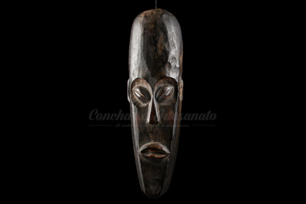 Máscara de Madeira Africana - 50cm - Imagem 3