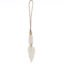 Tassel Moon shell com Folha de Macramê - 35cm