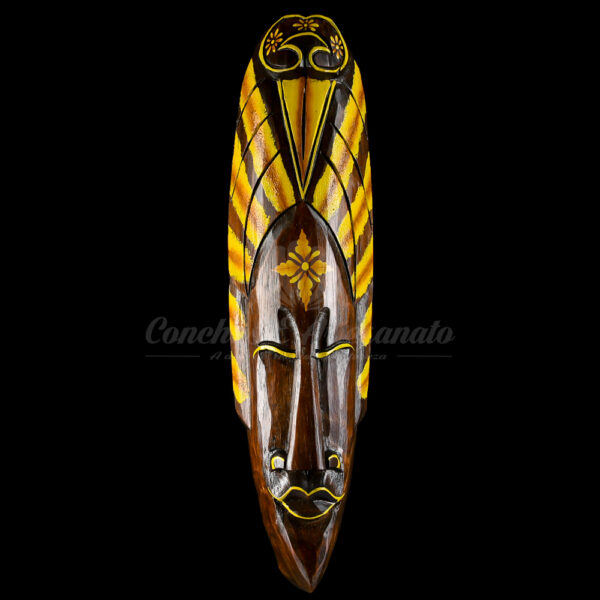 Máscara de Madeira Africana - 50cm - Imagem 2
